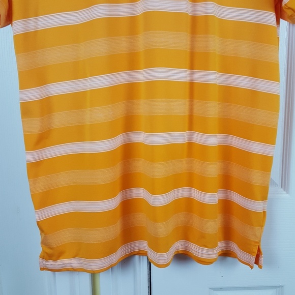 Oakley Hydrolix Regular Fit Stripe Polo Shirt L - Picture 4 of 8